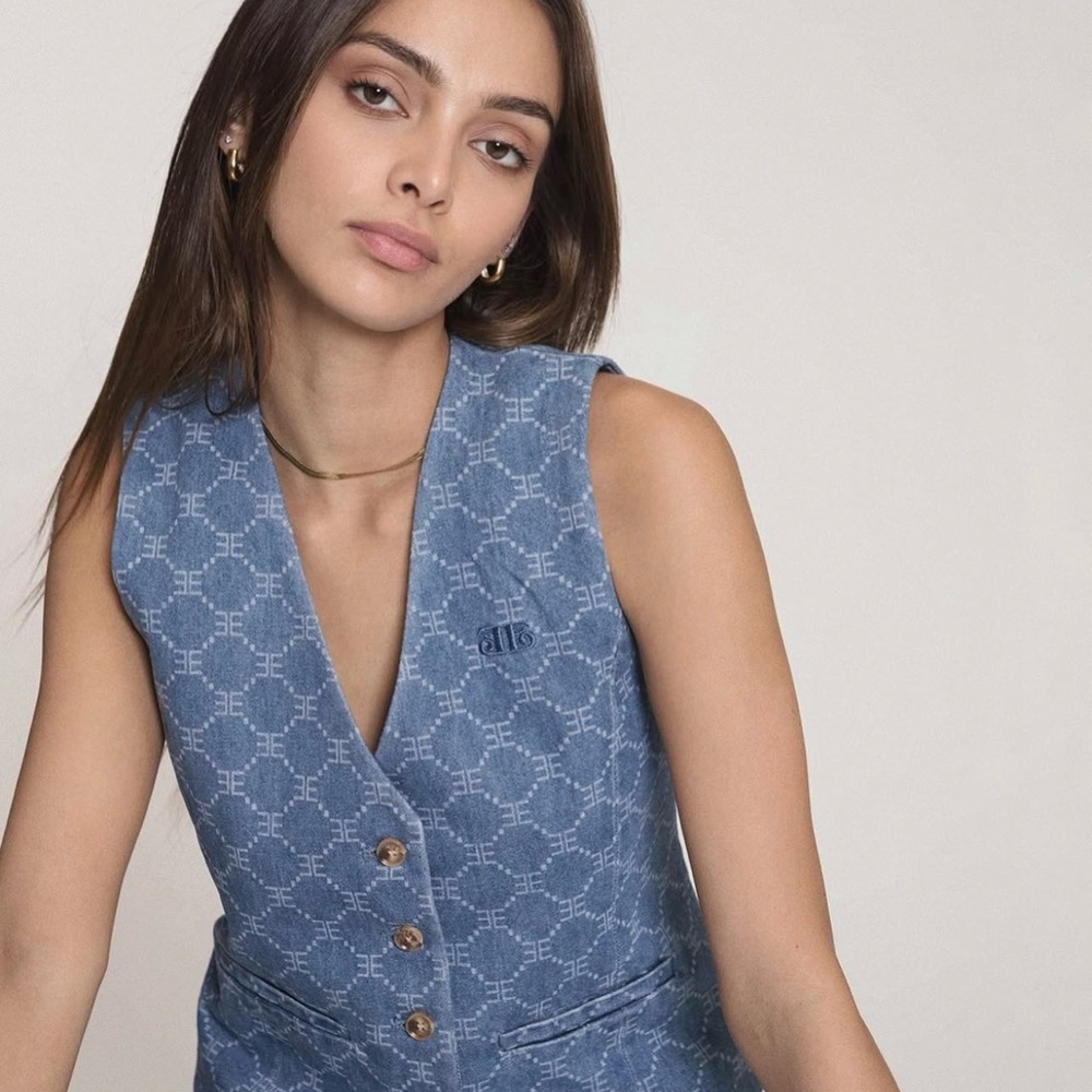 Ell And Emm Denim Vest View 6